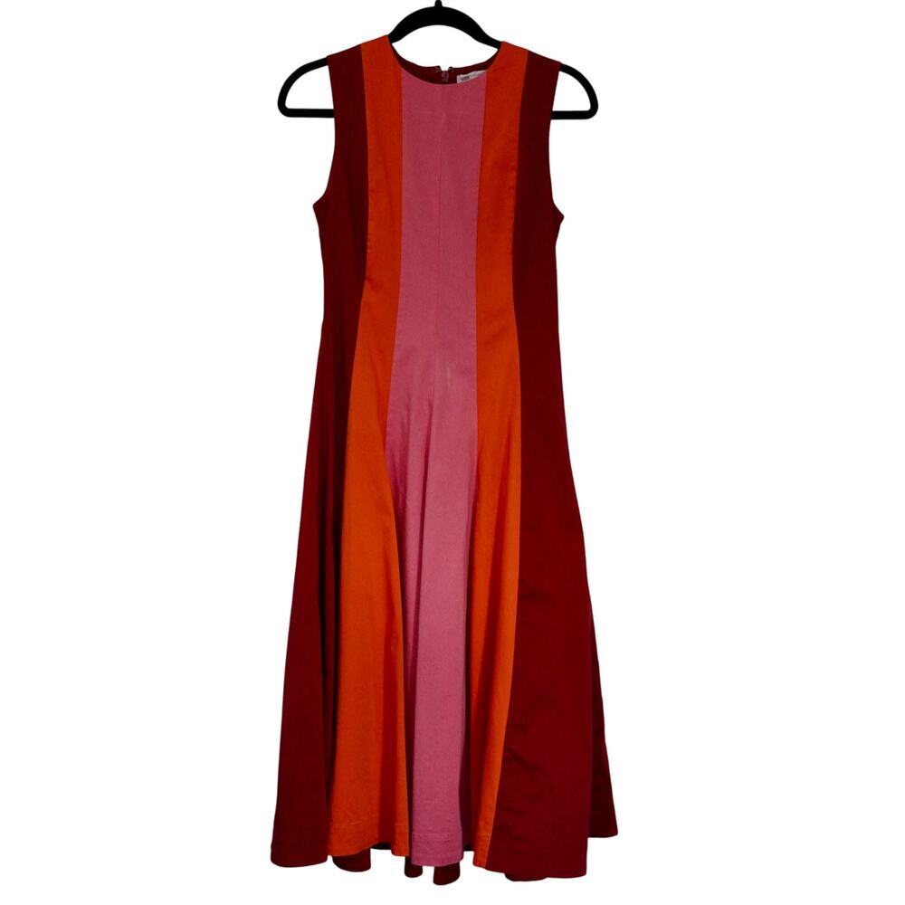 Roksanda Colorblocked Dress Sz 0 - Picture 3 of 8